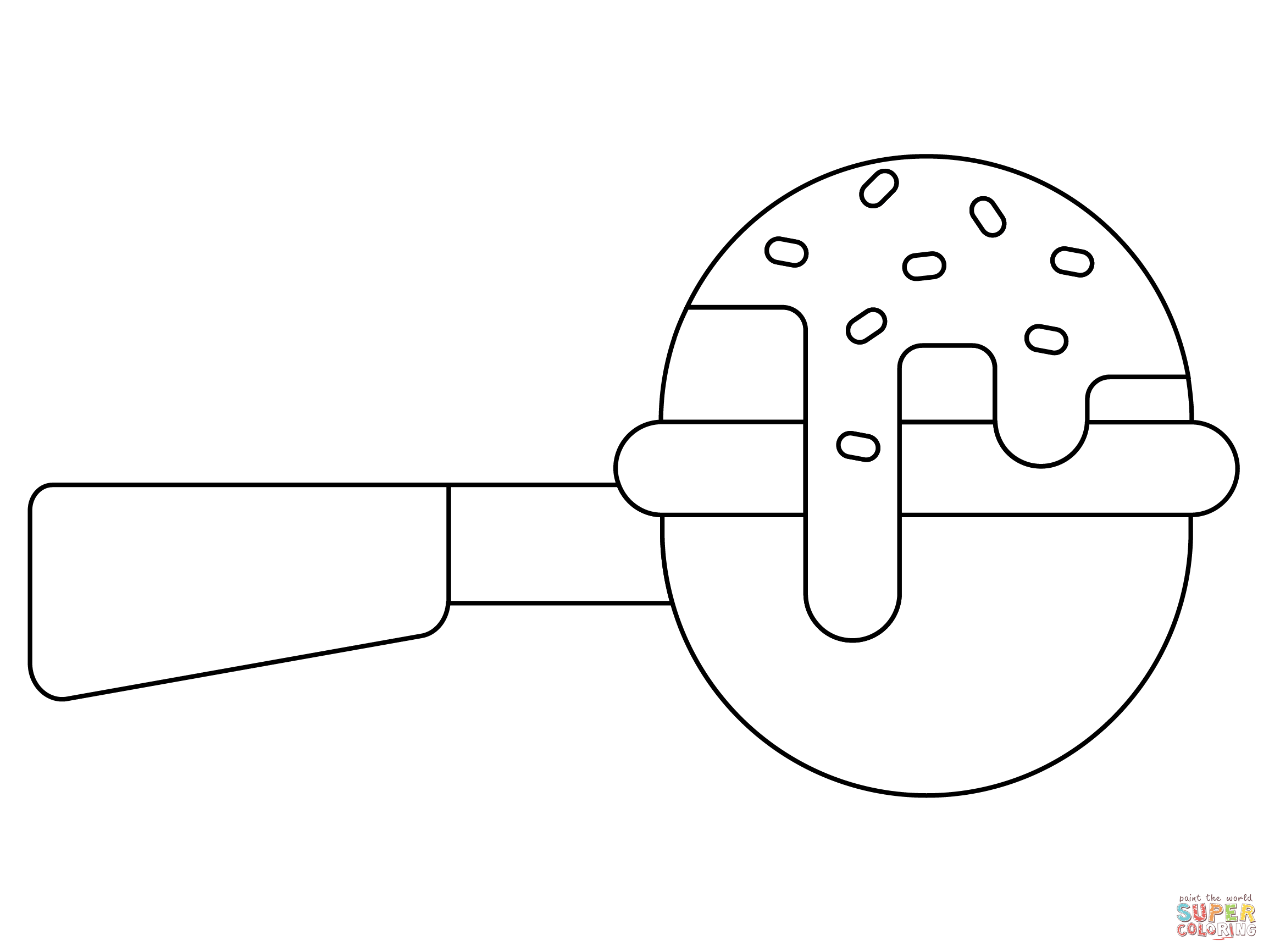Ice cream scoop coloring page free printable coloring pages