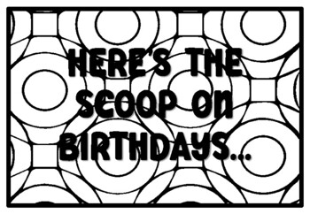 Heres the scoop on birthdays ice cream quote coloring pages tpt