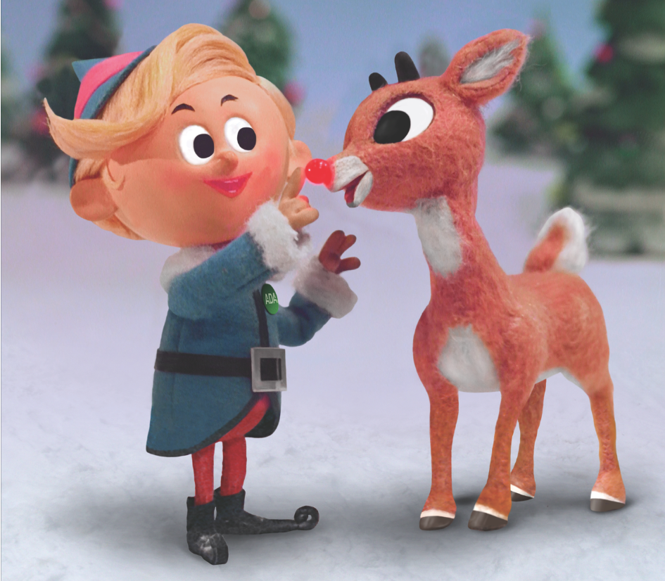 Hermey the elf bring holiday spirit to patient care resources â new dentist blog