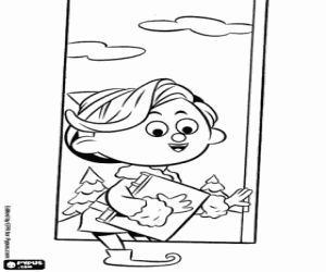 Free the elf hermey with the book to study to bee a dentist coloring and printable page rudolph coloring pages coloring pages coloring books