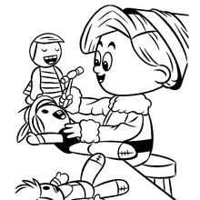 Herbie the elf coloring pages