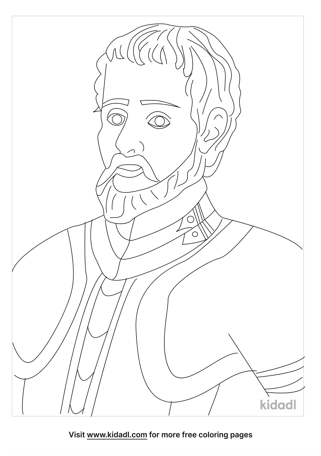 Free hernando de soto coloring page coloring page printables