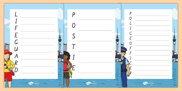 Heroes in our mmunity acrostic poem teacher made
