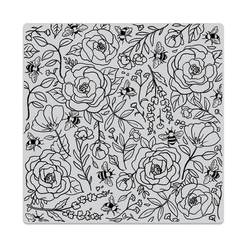 Cg flowers bees bold prints hero arts