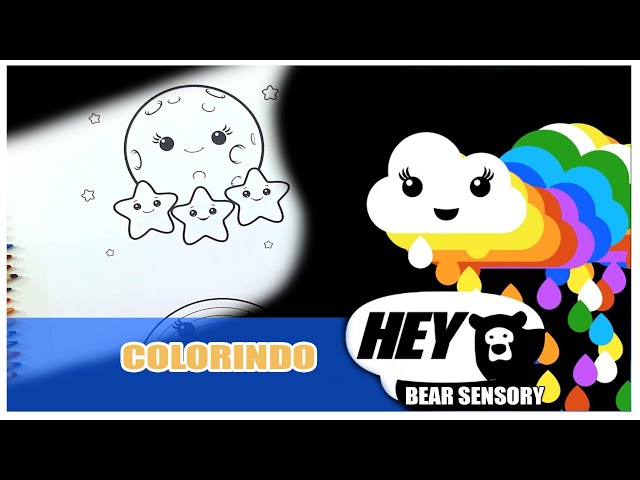 Colorindo hey bear sensory pintando hey bear sensory how to painting hey bear sensory