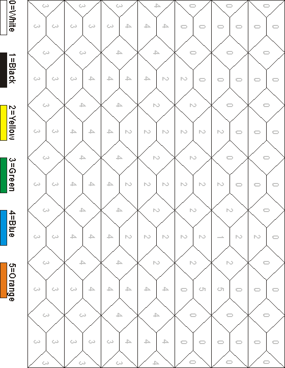 Hidden pictures worksheet chick color by numbers