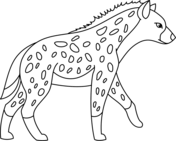 Hyenas coloring pages free coloring pages