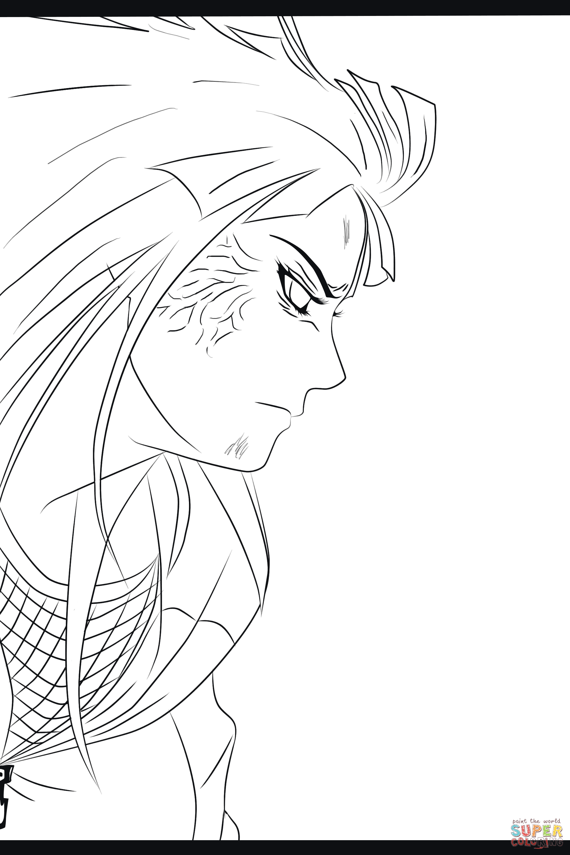 Hinata hyuga coloring page free printable coloring pages