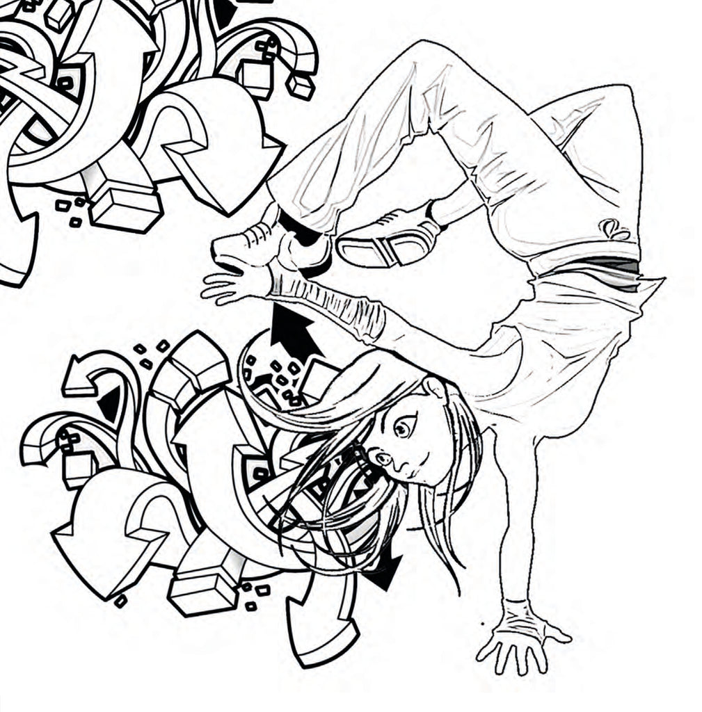 Dancing coloring book for girls printbook â monsoon publishing usa