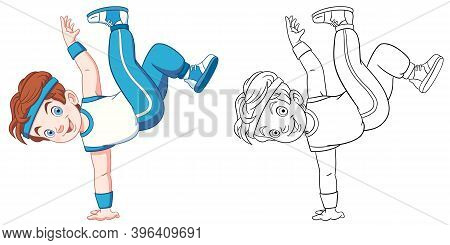 Coloring page break vector photo free trial bigstock