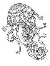 Printable picture to color with hippie car bus