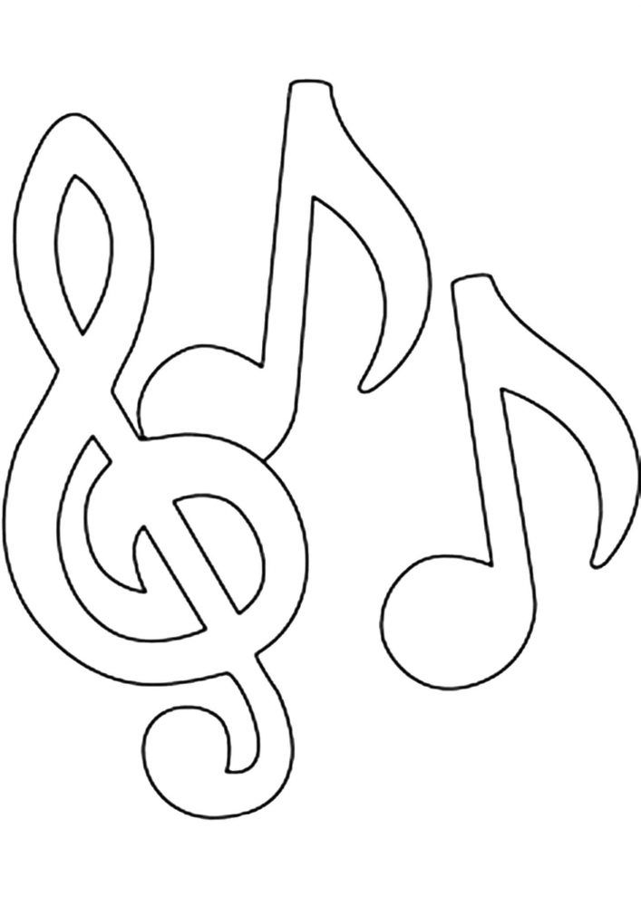 Free easy to print music coloring pages music coloring sheets music notes drawing music coloring