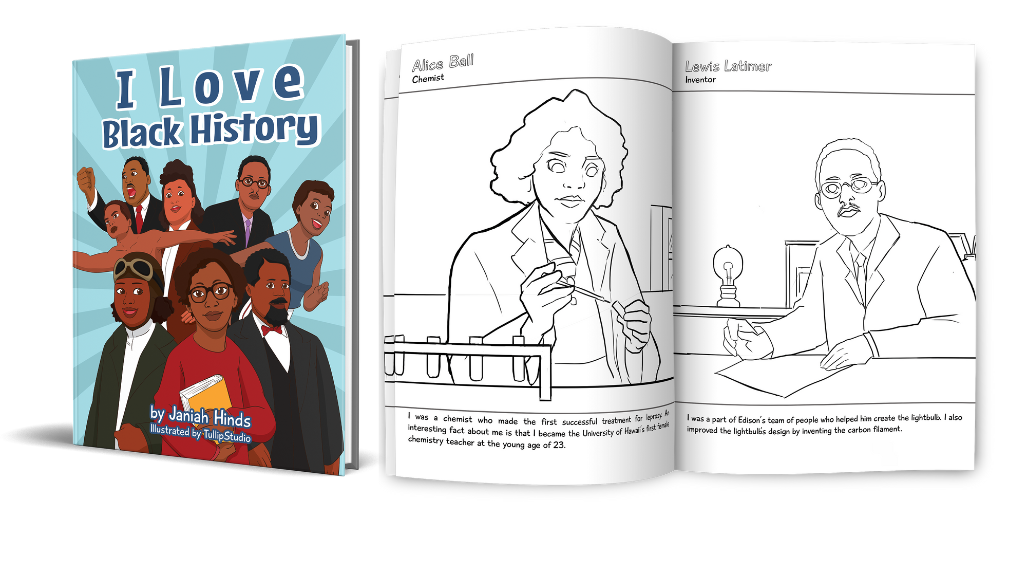 I love black history coloring book