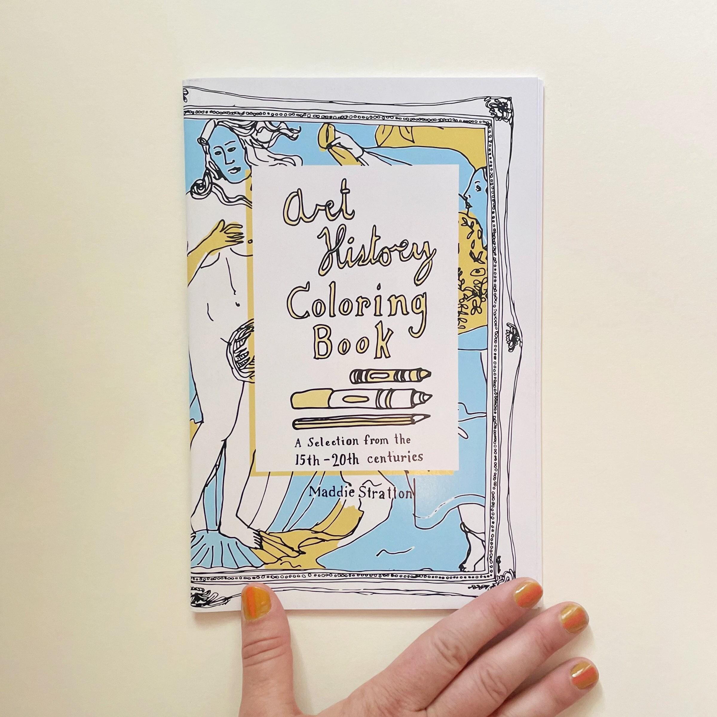 Art history coloring book