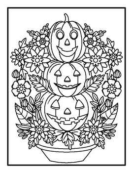 Halloween coloring pages by sassly