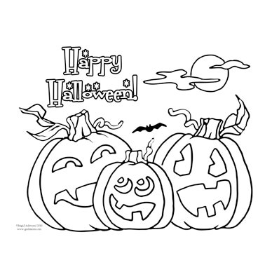 Halloween traditions and free coloring page download
