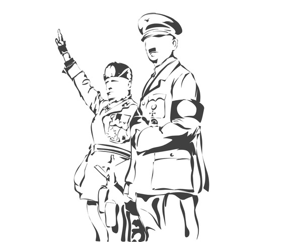Benito mussolini royalty