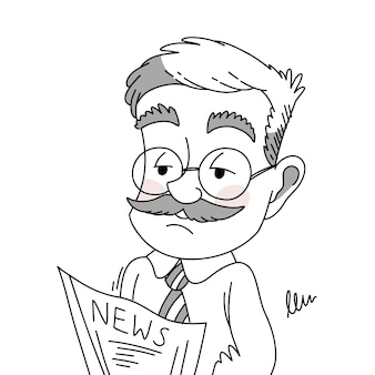 Adolf hitler coloring page vectors illustrations for free download