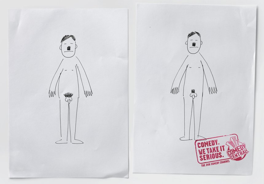 Hitlerbananacactus dad awards pencil winner magazines press advertising colour dad
