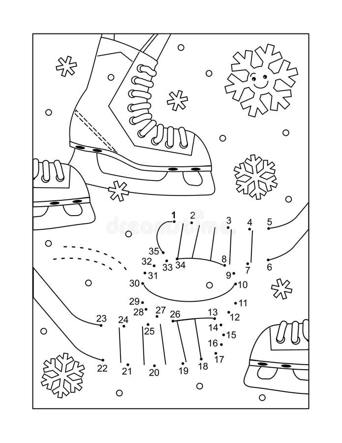 Ice dot to dot stock illustrations â ice dot to dot stock illustrations vectors clipart