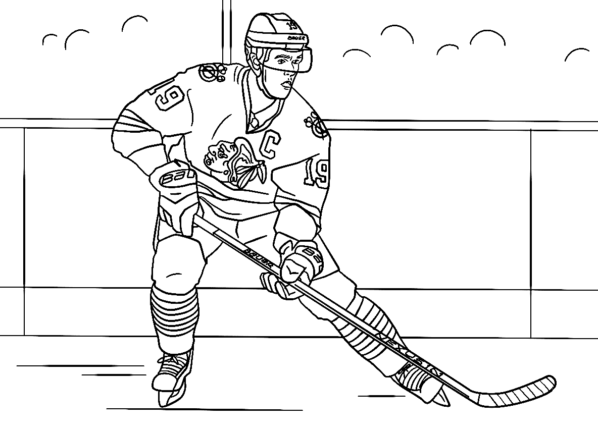 Hockey coloring pages printable for free download