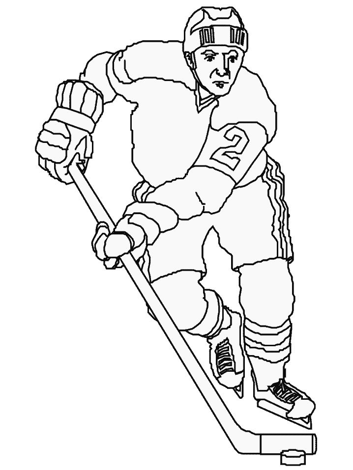Hockey player coloring pages coloring pages sports coloring pages barbie coloring pages