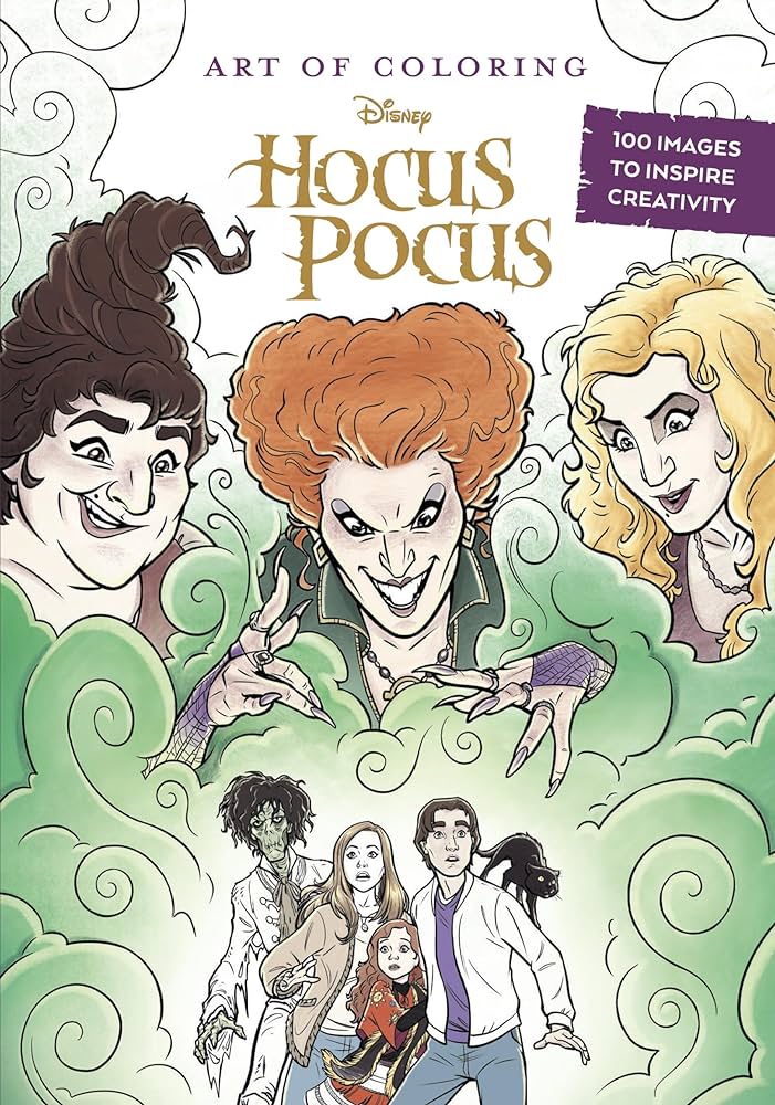 Art of coloring hocus pocus disney books books