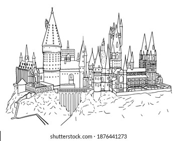 Hogwarts castle photos and images