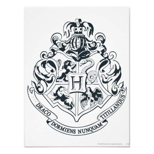 Harry potter hogwarts crest