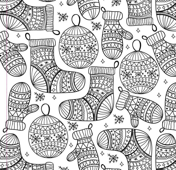 Christmas coloring books to set the holiday mood