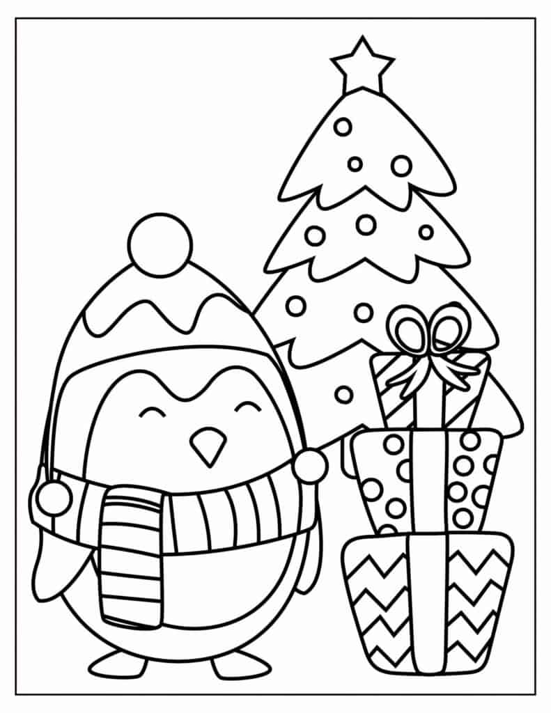 Christmas coloring sheets