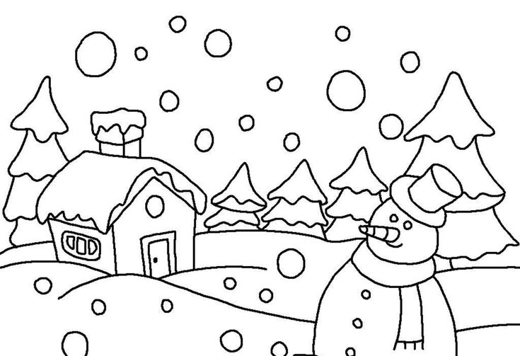 Holidays coloring pages
