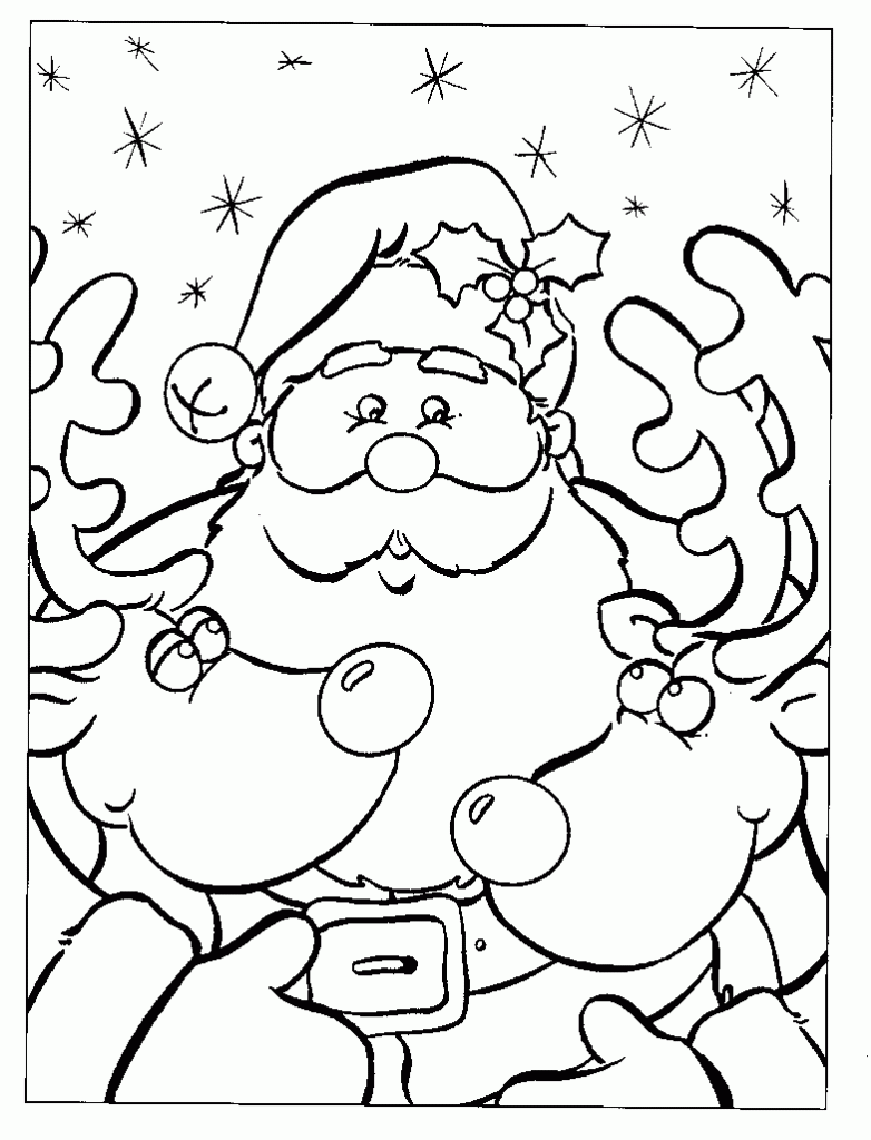 Holidays coloring pages
