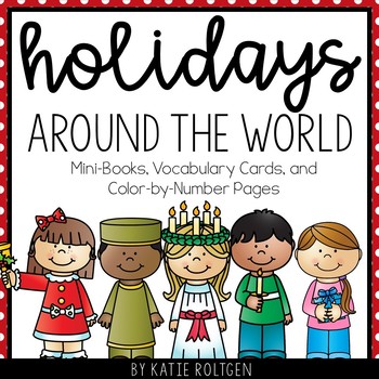 Holidays around the world mini books