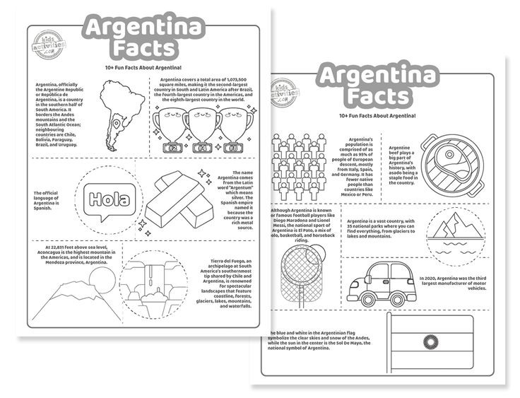 Fun colorg pages with argenta facts argenta facts cool colorg pages fun facts