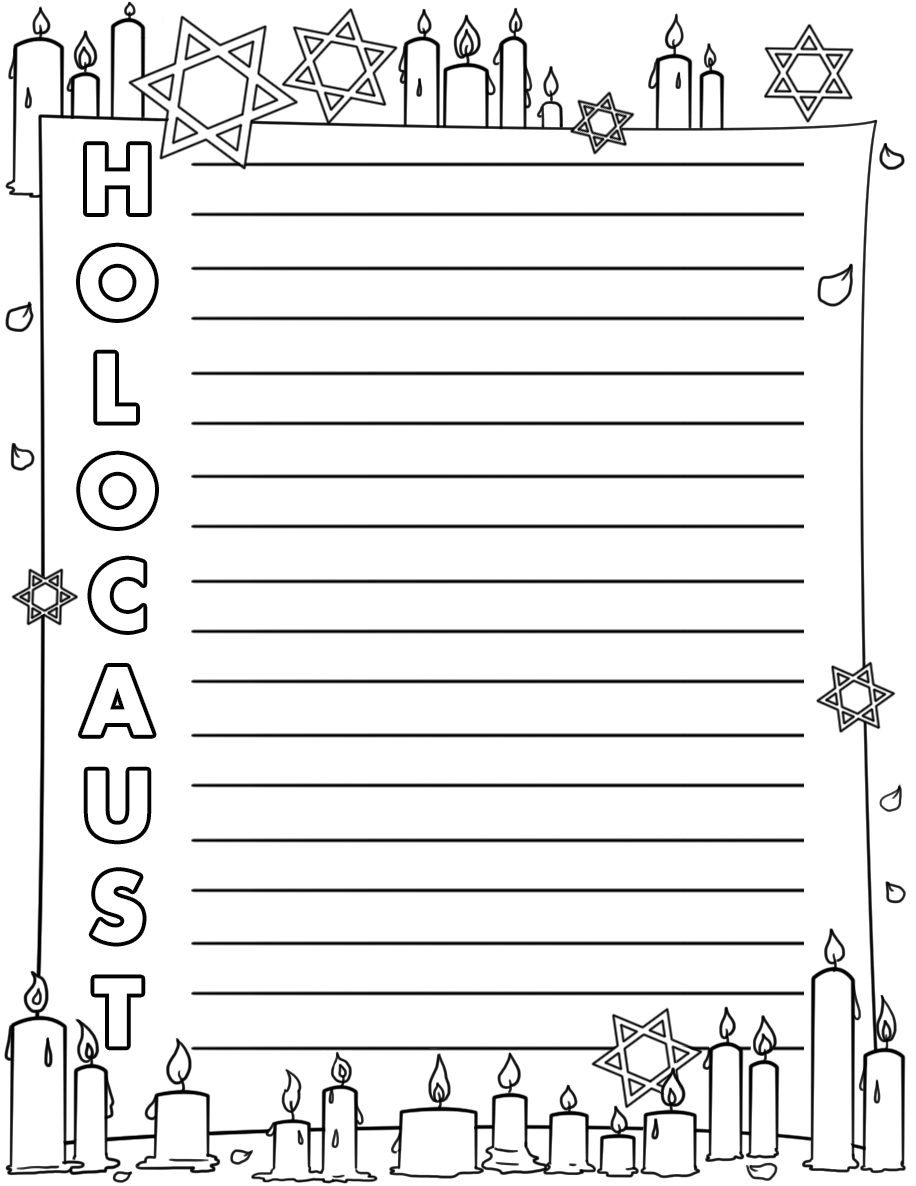 Holocaust acrostic poem template free printable papercraft templates