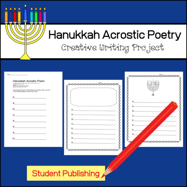 Hanukkah acrostic poetry