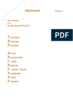 The holocaust acrostic poem pdf