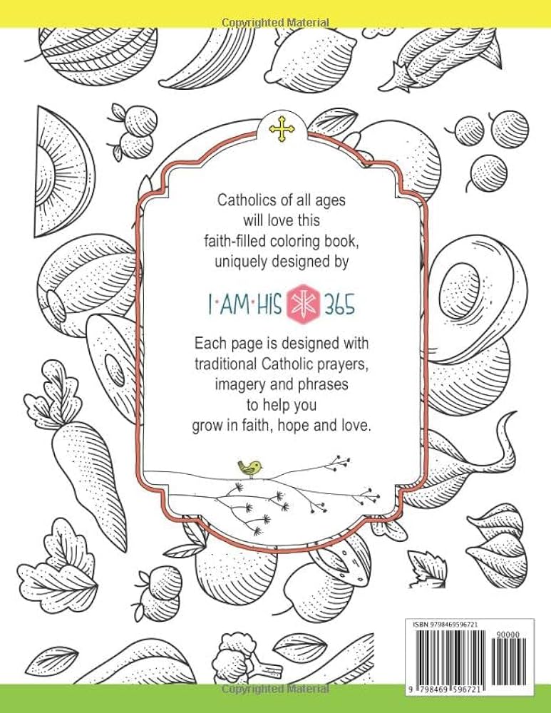 Fruits gifts of the holy spirit coloring book for catholic kids teens and adults with coloring pages pattern pages scripture coloring pages for coloring books to strengthen your faith