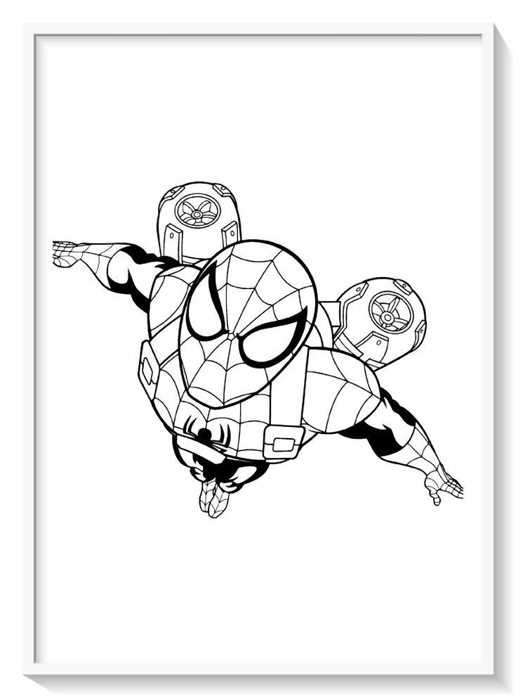 Los mãs lindos dibujos de spiderman hombre araãa para lorear y pintar a todo lor imãgenes prontâ pãginas para lorear hombre araãa para pintar spiderman