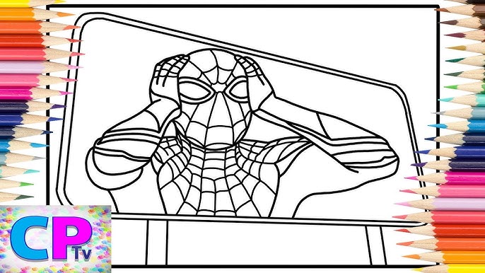 Colorindo desenho do homem aranha peter i desenhos coloridos