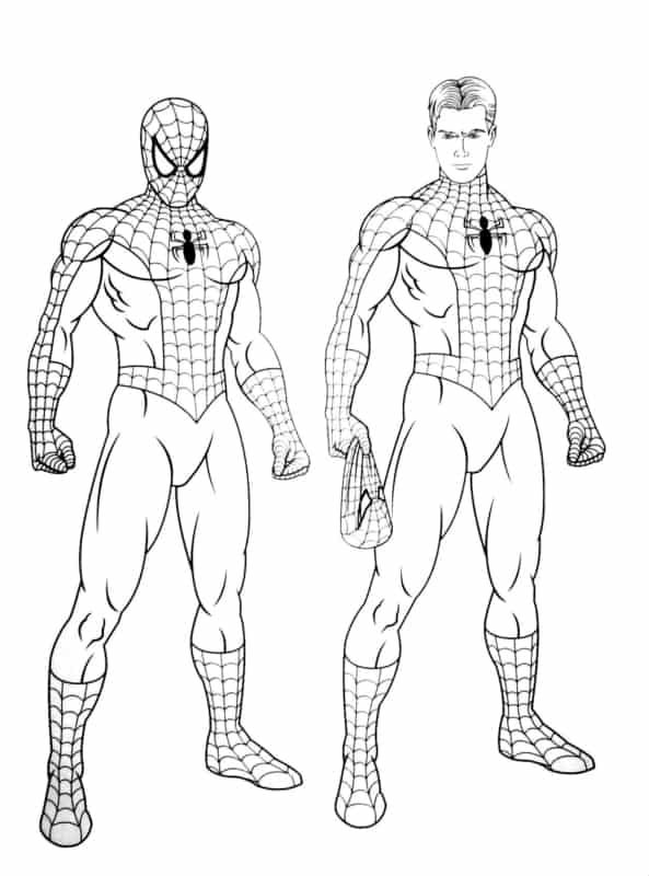 Homem aranha para colorir â modelos incrãveis para imprimir superhero coloring pages spiderman coloring superhero coloring