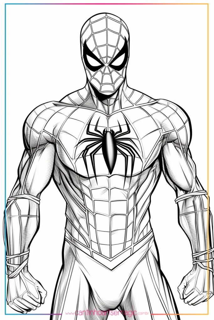 Desenhos para colorir e imprimir do homem