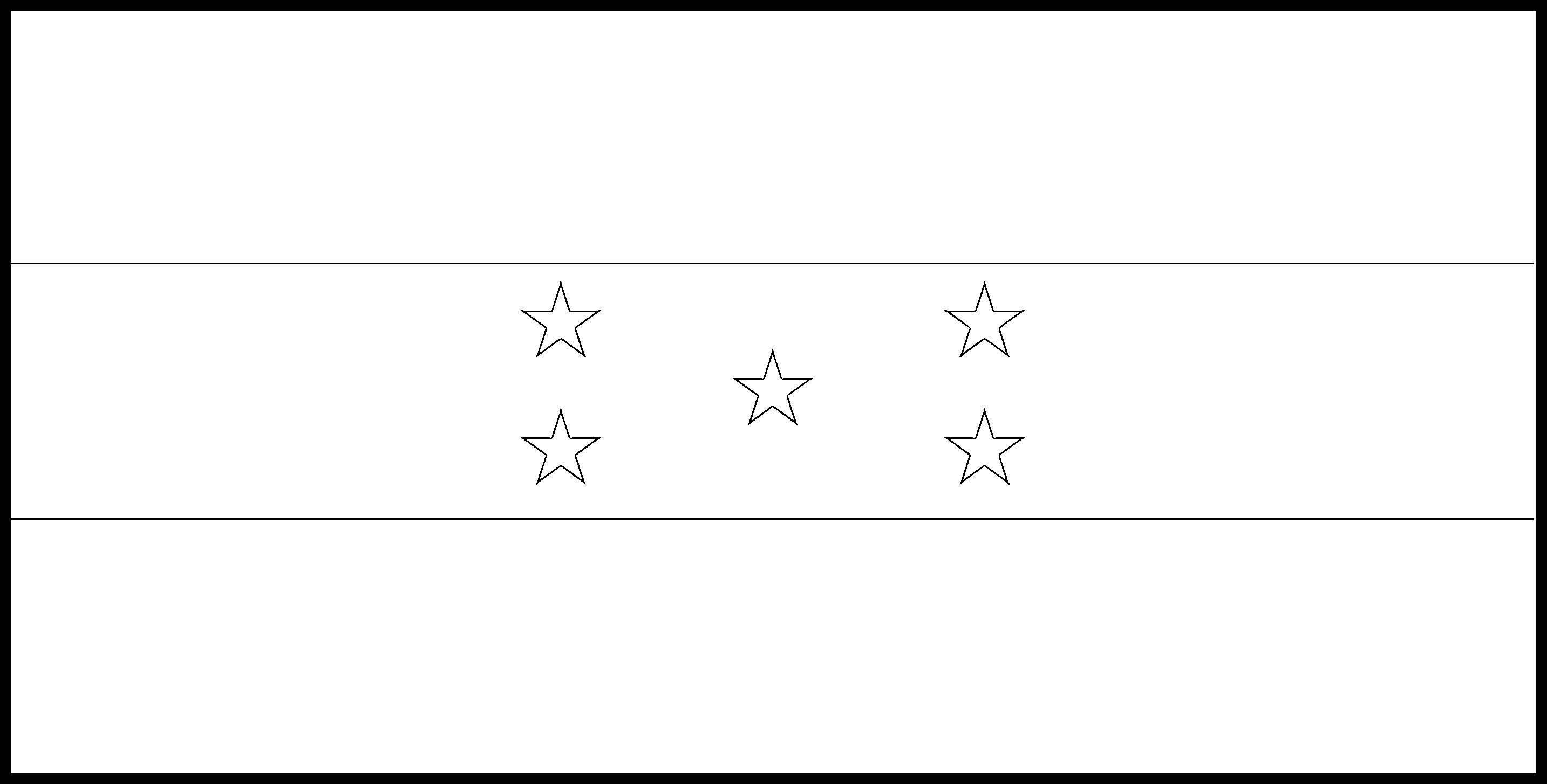 Honduras flag colouring page â flags web