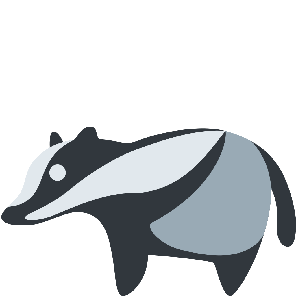 Ð badger emoji