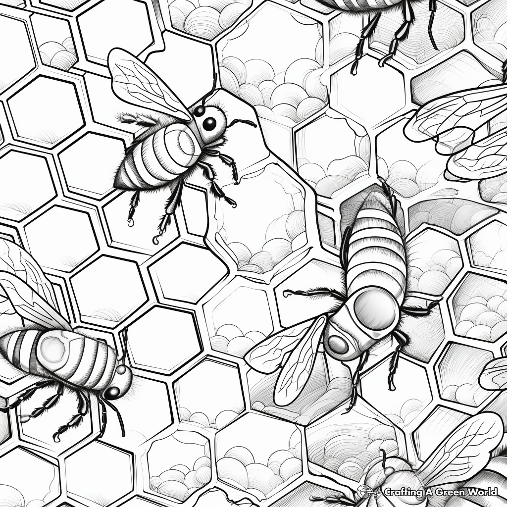 Honeyb coloring pages