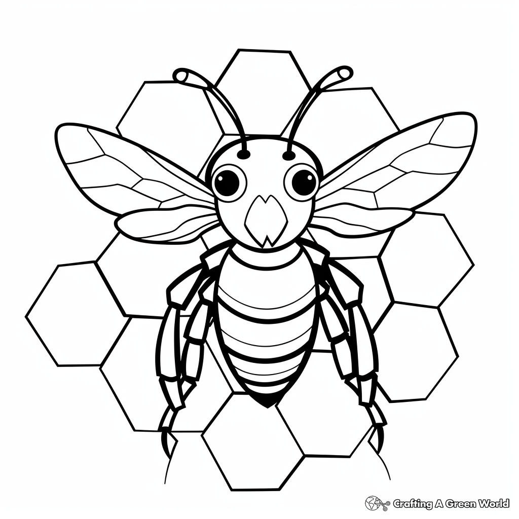 Honeyb coloring pages