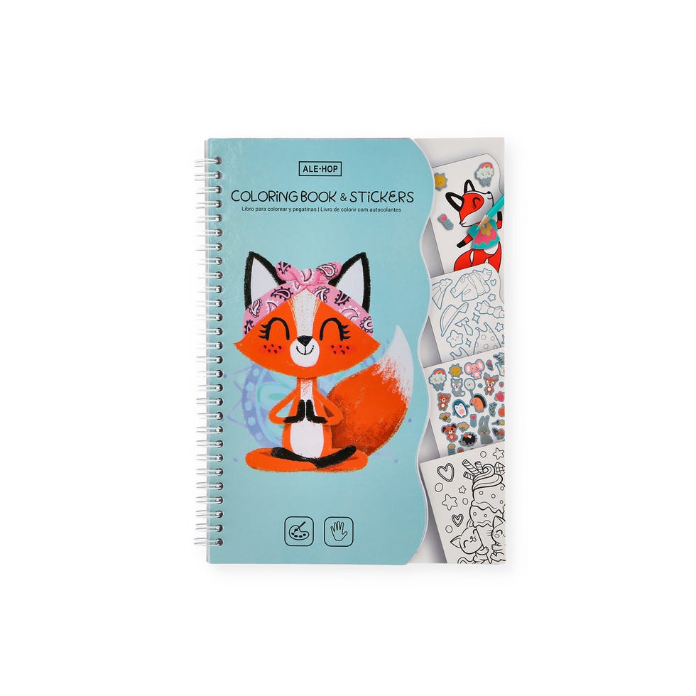 Coloring book fox ale