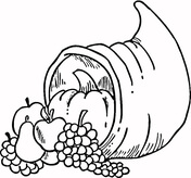 Horn of plenty coloring page free printable coloring pages