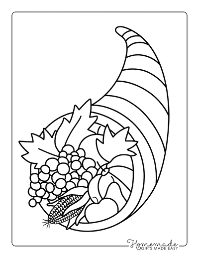 Free thanksgiving coloring pages for kids adults